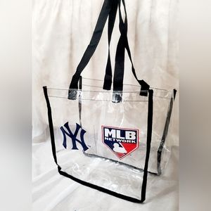 New York Yankees Give Away On 8/2/2022  Clear Tote Bag